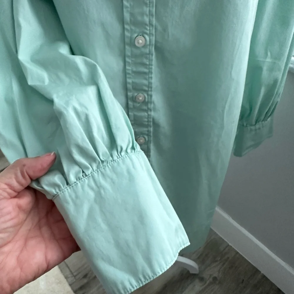 SALE J. Crew Long Sleeve Shirtdress, Size XXS - Picture 4 of 9